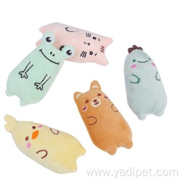 arrival in stock interactive plush catnip cat toy